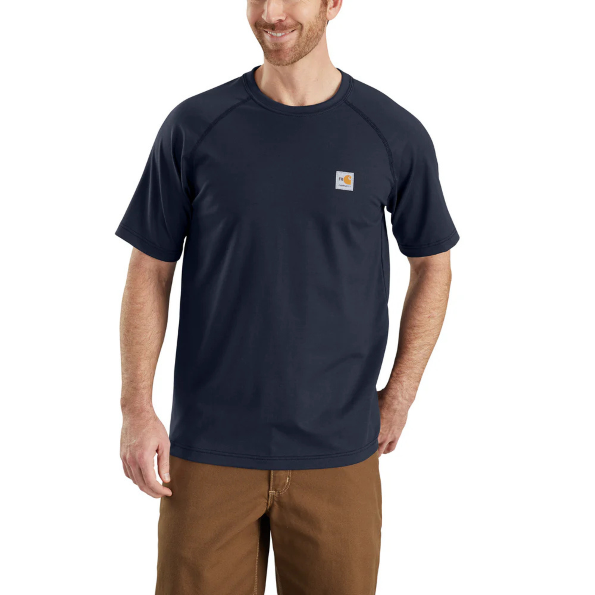 Carhartt Men's Flame-Resistant Force Short-Sleeve T-Shirt from Columbia Safety